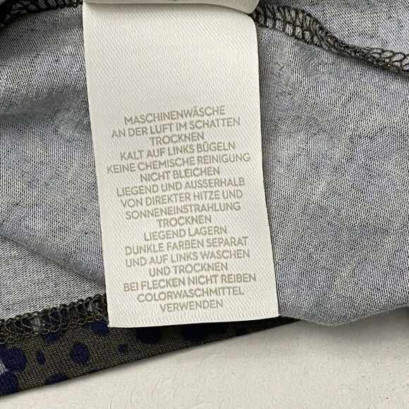 Boden Amelie Jersey Stretch Knit Dress Green Leopard Print Women's Sz 6R Pockets - Picture 8 of 16